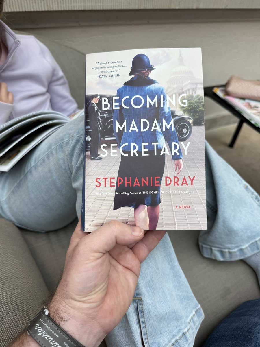 “I can’t imagine why anyone would try to change the world unless they believed in happy endings.”

A very pretty line in an absolute gem of a book by <a href="/StephanieDray0/">Stephanie Dray</a> 

(Read while cuddled up with my daughter…which is the best way to enjoy any book!)