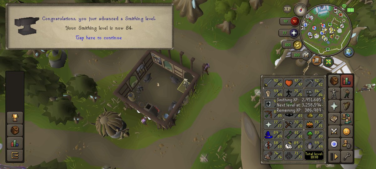 One to go.

My OSRS grinders know what's up.