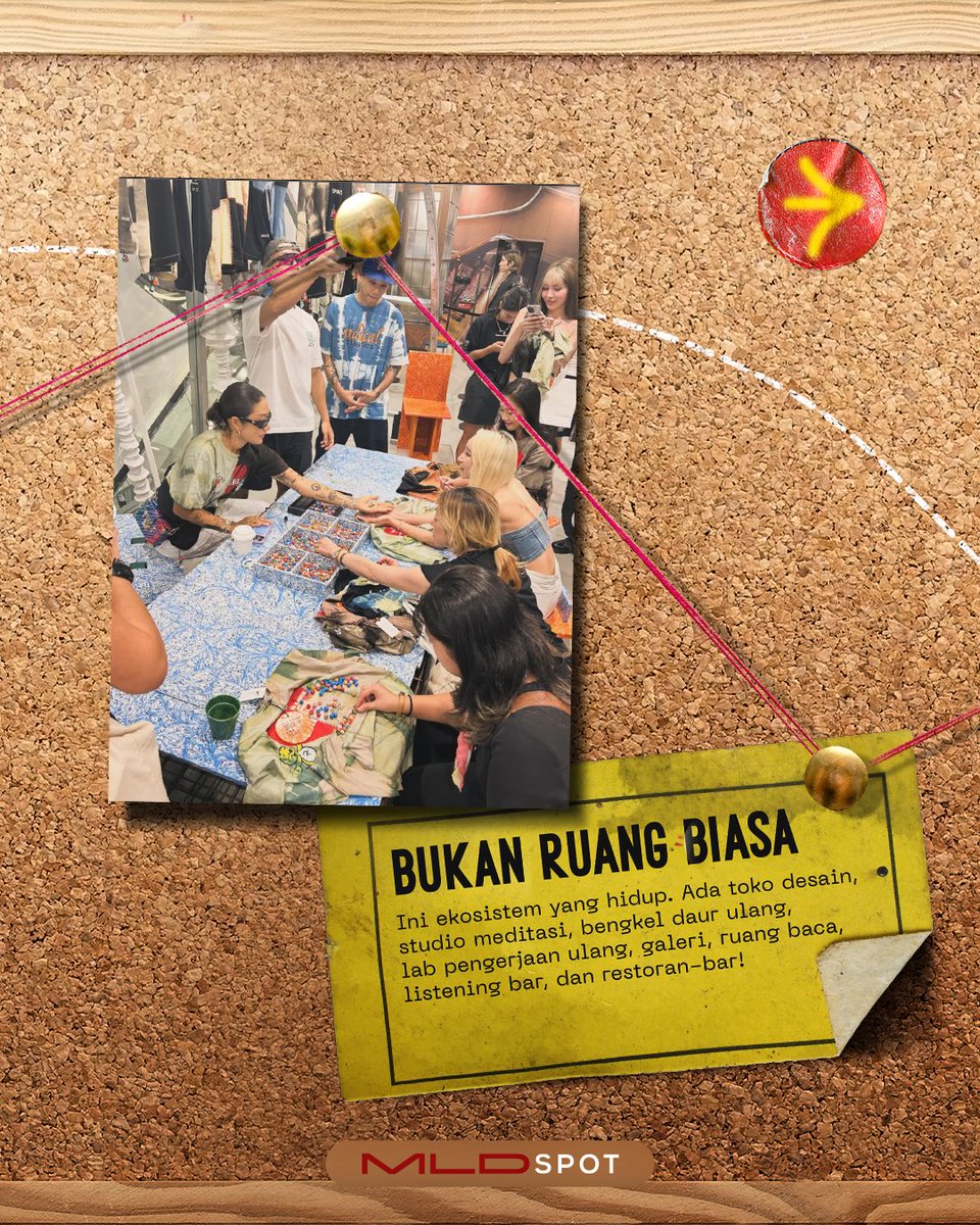 MLDSPOT's tweet photo. Tempat nongkrong baru yang happening banget. Lo udah ke sini apa belom?

#MLDSPOT #FreshForward #InspiringLifestyle #InTheSpotLife #SpaceAvailable https://t.co/aUKDNXA2du