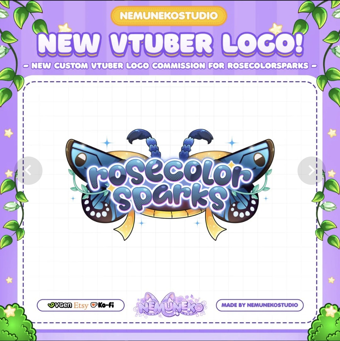 rosecolorsparks (@rosecolorsparks) on Twitter photo Phase 1 completed of my new logo animation for my videos. Thank you <a href="/NemunekoStudio/">NemunekoStudio | VGen COMMS OPEN</a> for this beautiful art. I can't wait to see it animated! Phase 1 completed of my new logo animation for my videos. Thank you <a href="/NemunekoStudio/">NemunekoStudio | VGen COMMS OPEN</a> for this beautiful art. I can't wait to see it animated!