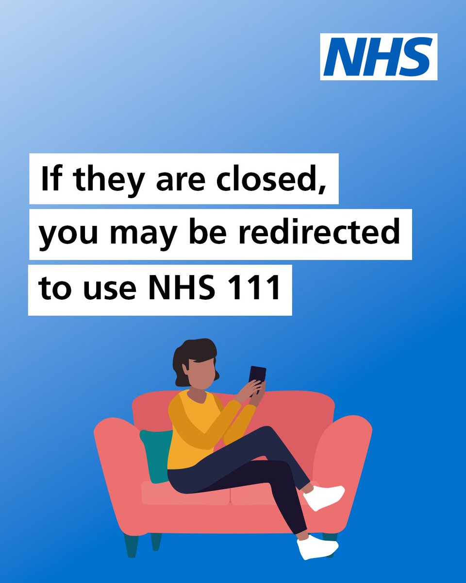Some GP services will be available over the bank holiday weekend.  
 
If you have a health concern, contact your GP practice or use NHS 111 online or call 111 for urgent medical help.
