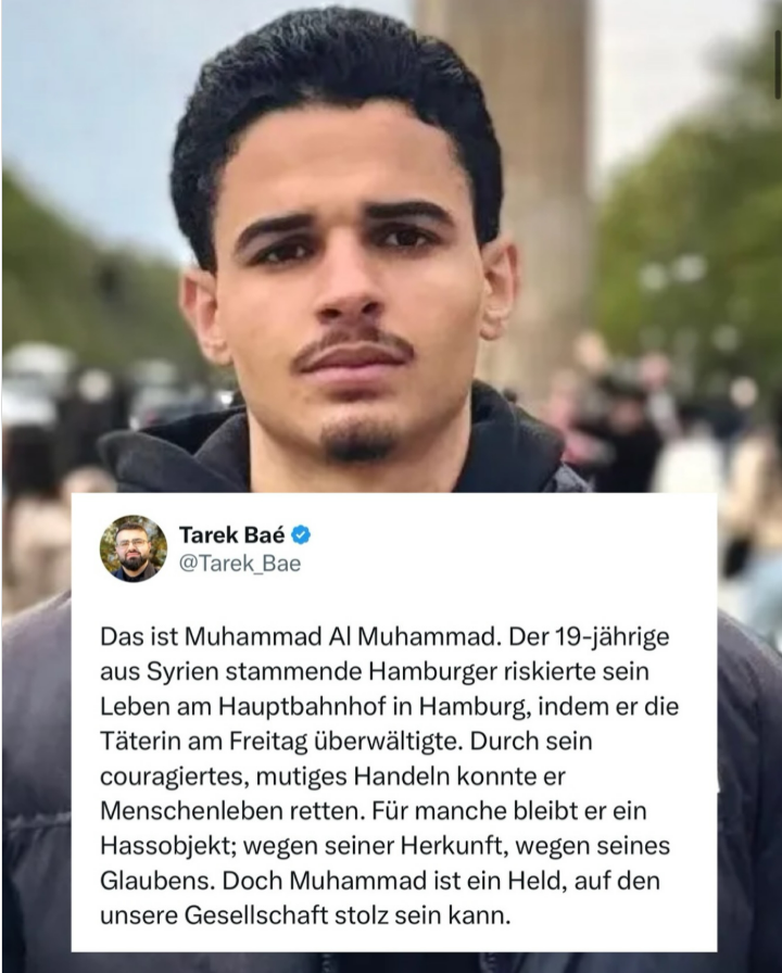 instagram.com/p/DKDa569sWQk/

"Wenn du aufstehen, ich schlage!" Geflüchteter stoppte offenbar Messerangreiferin 

Ein junger Syrer und ein Tschetschen hielten die Messerfrau in #Hamburg auf!

t-online.de/nachrichten/pa…