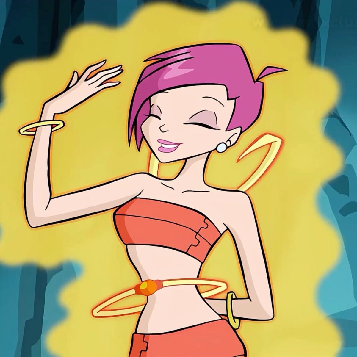 winxification's tweet image. tecna being a fairy (of technology) but also a woman in stem