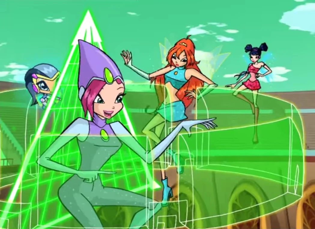 winxification's tweet image. tecna being a fairy (of technology) but also a woman in stem