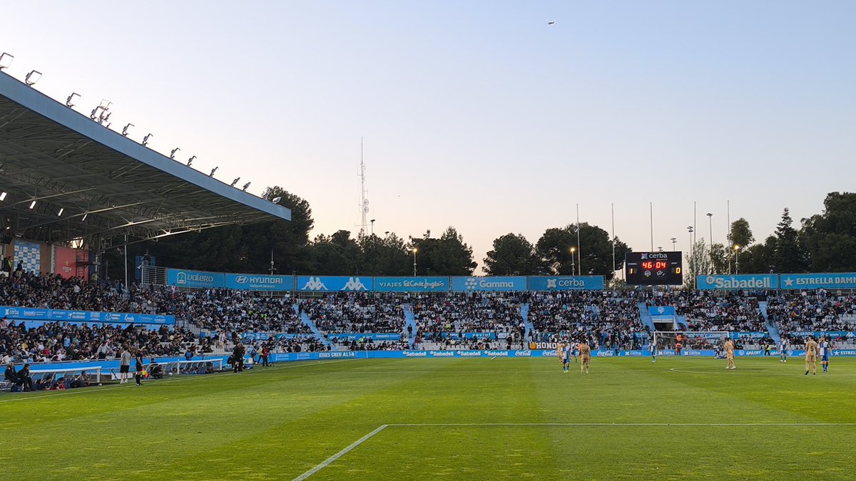 Us esperem a tots aquesta tarda a la Nova Creu Alta afició!! Som-hi Sabadell!! 💙🤍