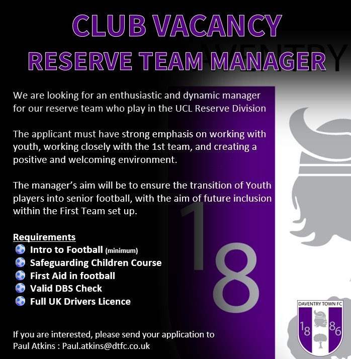 Daventry Town FC tweet media