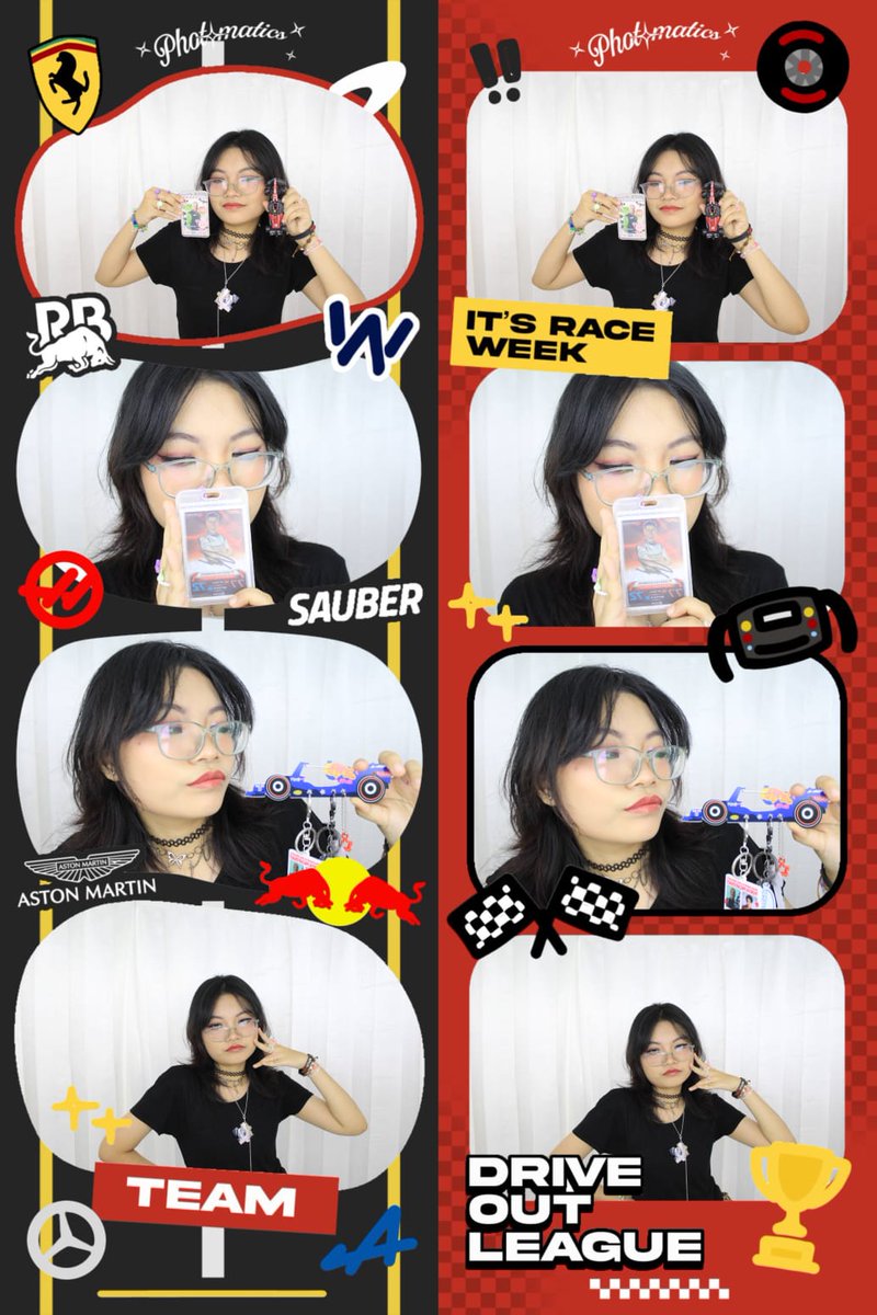 Menyempatkan diri untuk foto-foto sebelum turun lapangan (lagi) karena UAS yang gak selesai-selesai itu LMAO. Tentu saja bersama dengan perintilanku yang rame HAHA

Special thanks to <a href="/photomaticsid/">Si paling narsis</a> <a href="/driveoutleague/">f1 merch 🏎️</a> <a href="/hiupedia/">ale</a> !!

#RaceWeekWithDOL