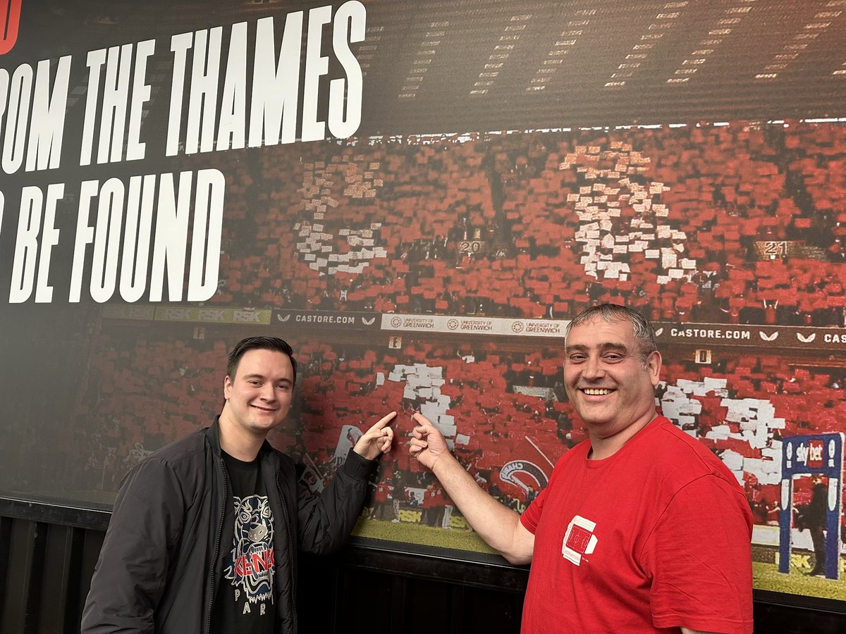 We were there! And now we’re here. <a href="/BoxparkWembley/">BOXPARK WEMBLEY</a> <a href="/CAFCofficial/">Charlton Athletic FC</a> <a href="/BaylissIan/">Ian Bayliss</a> <a href="/DeanbaylissCAFC/">Dean Bayliss</a>