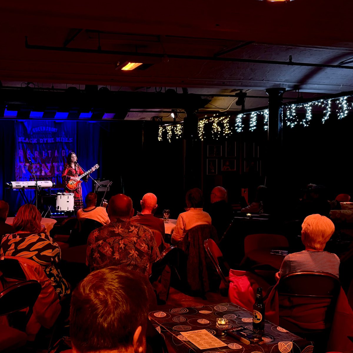 sarahmcquaid's tweet photo. #BlackDykeMills #BlackDykeVenue was the 2nd venue in a former #textilemill I’ve played in 3 days (the 1st being @leighfilmfactory on Thurs) & once again it was a fantastic space to perform in — if there are any more empty textile mills out there, I hope they all get made into -> https://t.co/ckfA5KLpx9
