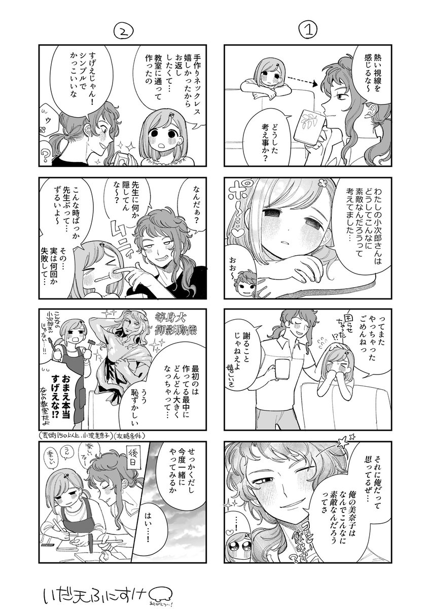 素敵な御影先生、お誕生日おめでとうございます
明日葉さんの同人誌に寄稿させてもらった卒業後みかマリです（二次創作）