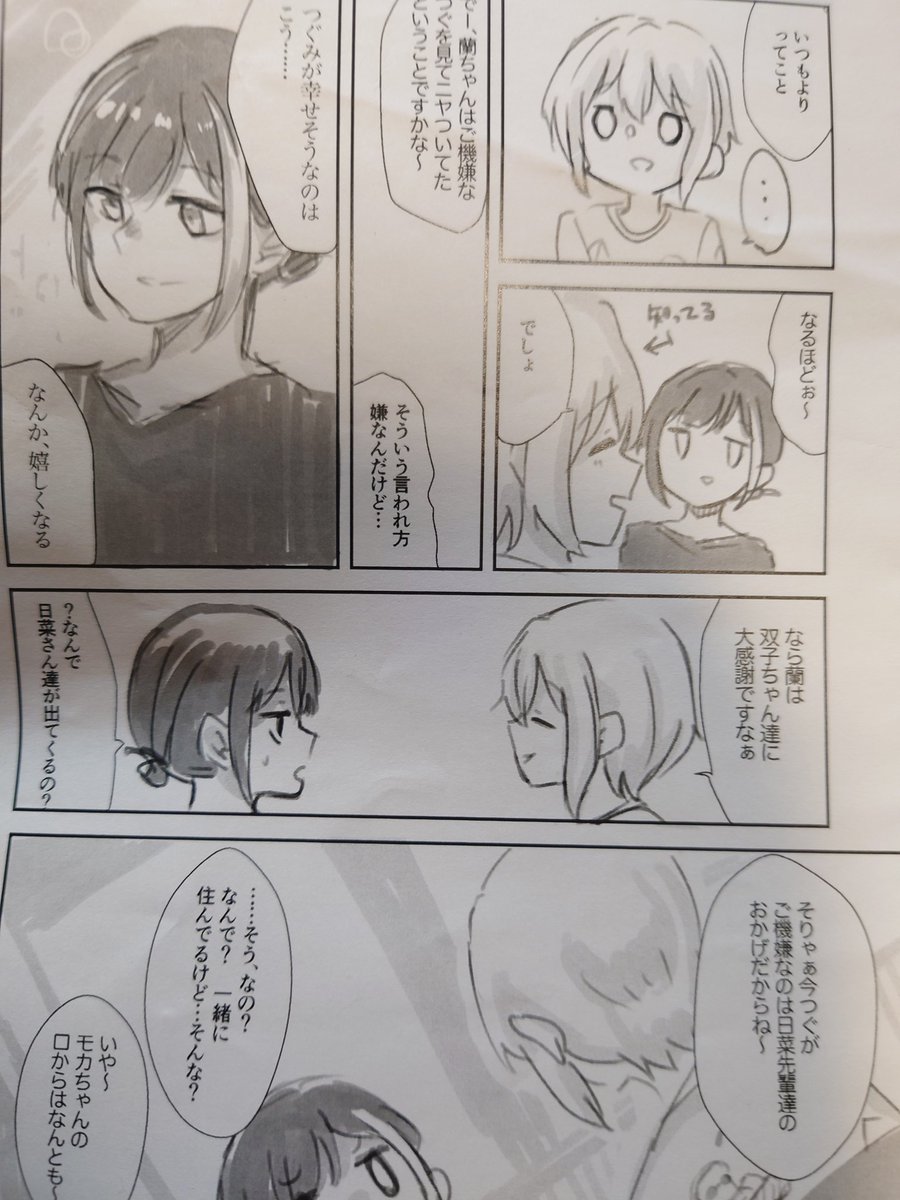 僕がいつ度のタイミングでこの蘭モのペーパー?冊子?を出したかご存知の方いらっしゃいますか?(ここだけ出てきた)(まじで描いた記憶がない) 