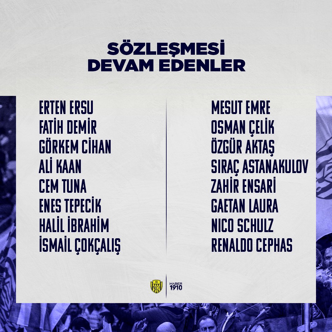 2. Lig’de sözleşmesi devam eden futbolcular 👇