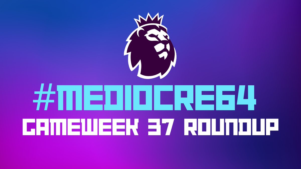 🏁 #Mediocre64 gameweek roundup 🏁

It all comes down to this. The final day.

Titles on the line. Promotion battles raging. Relegation scraps going to the wire. And the #Mediocre64 Cup Final to cap it 🏆

Drama is guaranteed, and chaos is likely! Here’s your full megathread 🧵
