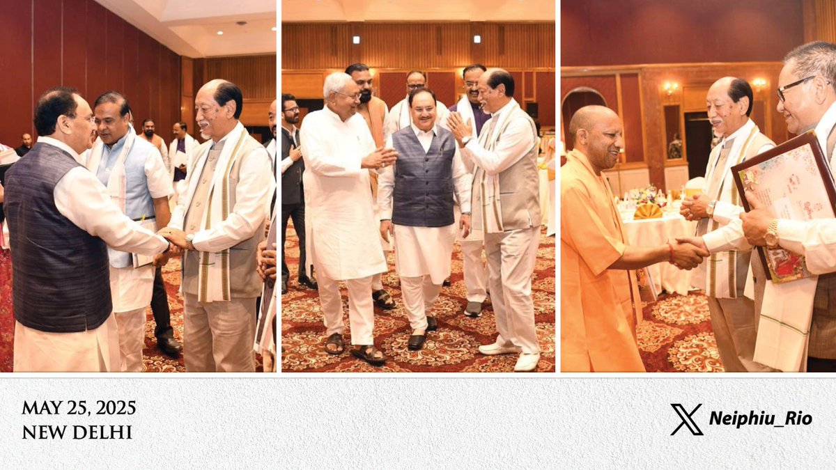 Attended the NDA Chief Ministers’ Conclave chaired by Shri <a href="/narendramodi/">Narendra Modi</a> Ji. We’re committed to driving good governance &amp; best practices for #ViksitBharat 2047. We paid tributes to the heroes of #OperationSindoor, &amp; reaffirmed India’s unity against terrorism &amp; threats to peace.