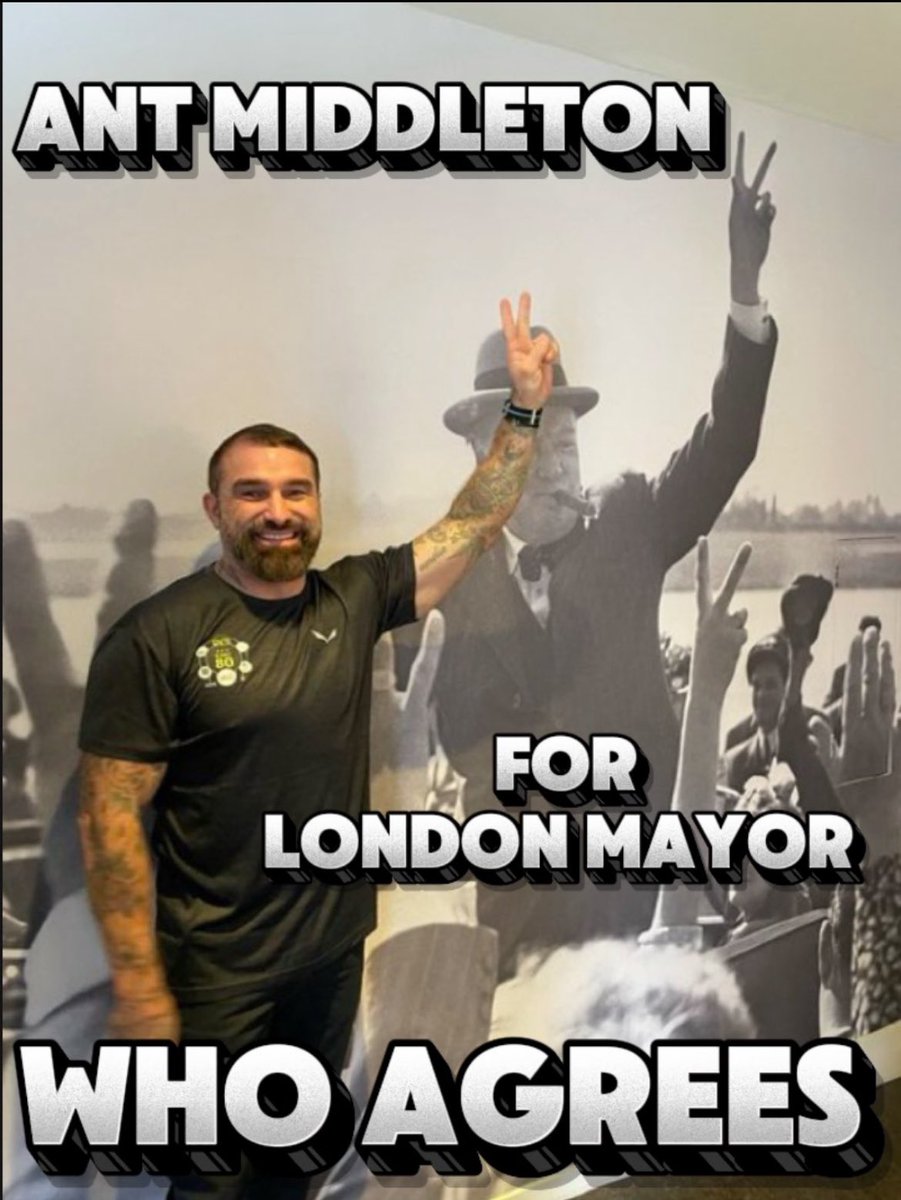 Do you agree <a href="/antmiddleton/">Ant Middleton</a>  would be a fantastic Mayor for London?