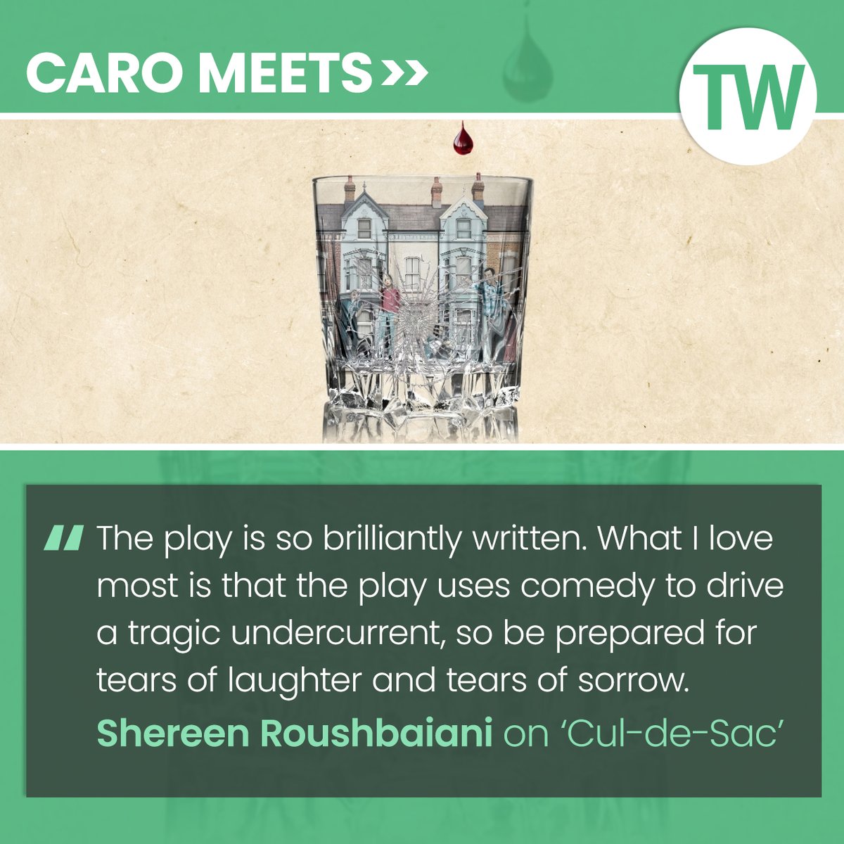 ThreeWeeks Edinburgh (@threeweeks) on Twitter photo Caro recently spoke to Shereen Roushbaiani, star of 'Cul-de-Sac' at the Omnibus Theatre from 27 May-14 Jun.
Read the Q&A here: bit.ly/3FeG0aI
<a href="/OmnibusTheatre/">Omnibus Theatre</a> Caro recently spoke to Shereen Roushbaiani, star of 'Cul-de-Sac' at the Omnibus Theatre from 27 May-14 Jun.
Read the Q&A here: bit.ly/3FeG0aI
<a href="/OmnibusTheatre/">Omnibus Theatre</a>