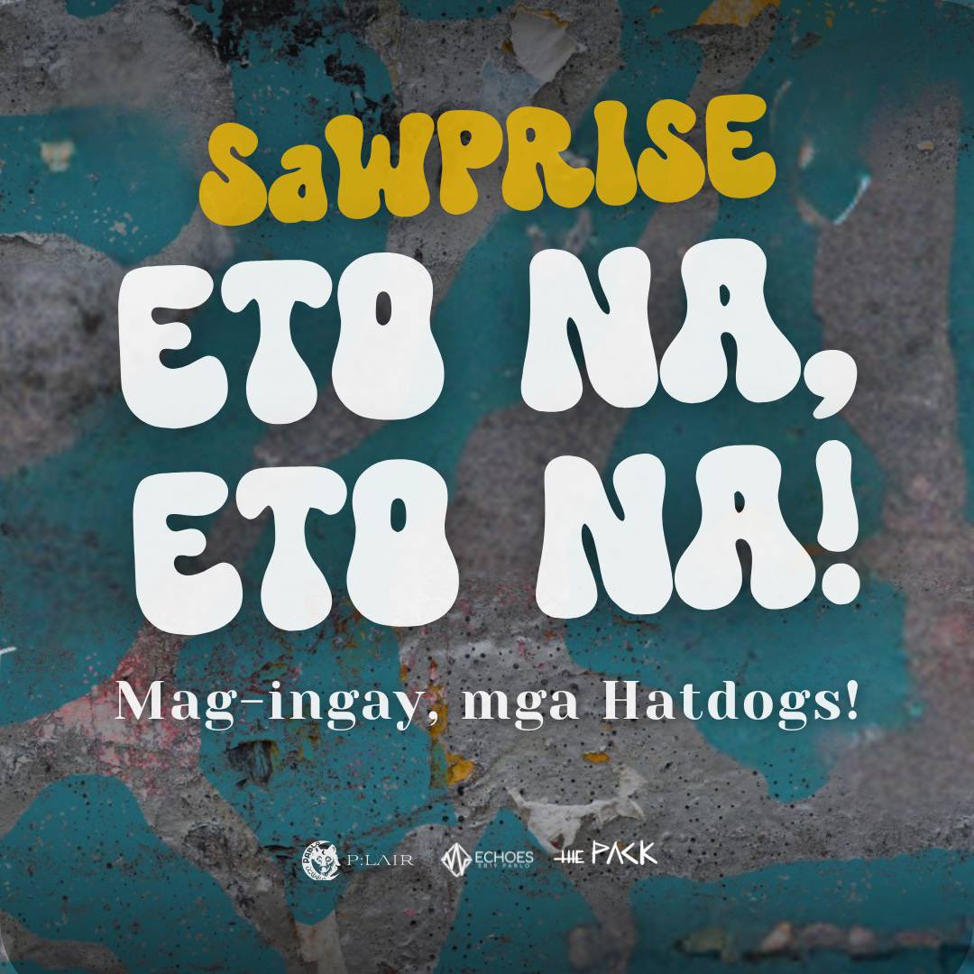 sb19echoes's tweet photo. SaWPRISE | ETO NA, ETO NA!
🗣️ Mag-ingay, Mga Hatdogs! 🌭 
Exclusive Giveaway Just For You!

We’re giving away 100 FREE Upper Box A tickets to SB19’s Simula At Wakas Day 2 concert through a heartfelt tribute from Hatdogs to PABLO, whose words continue to inspire, heal, and connect us all.

Kindly read and follow the mechanics to ensure your entry is counted.  

🔗: https://t.co/G9oj33aje6

#300forSaW #SaWPRISE #SB19 #SaWKickOffDay2_for_HATDOGS
 #DearPABLO #SimulaAtWakas #SB19_SimulaAtWakas #SB19SaW #SimulaAtWakas_WorldTourKickOff