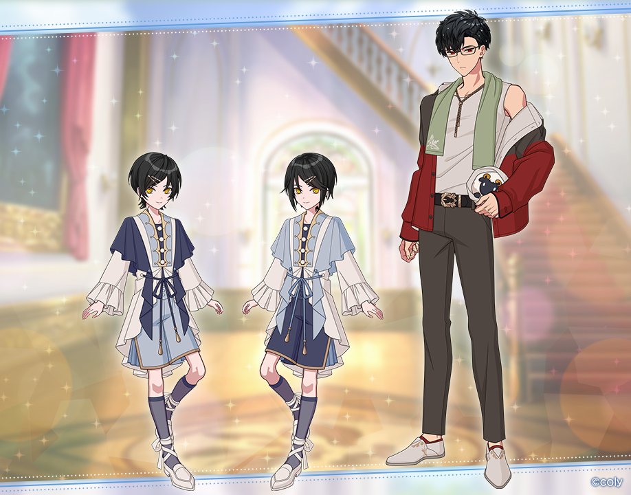 立ち絵特別公開】 5月に誕生日を迎えたスノウとホワイトとレノックスに