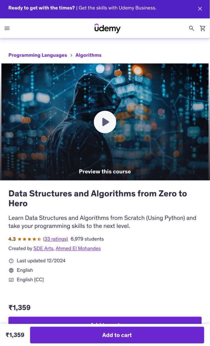 raunak_yadush's tweet photo. DSA Course Giveaway – Worth ₹1359 Free access for 600 students
Want it free? Just do this:
1Like this post
2Reply “DSA Hero” &amp; share in 5 groups
3Repost + Follow @raunak_yadush
I’ll DM the coupon. No follow, no DM. First come, first served.
#DSA #FreeCourse #TechTwitter https://t.co/vYMeXdIv9B