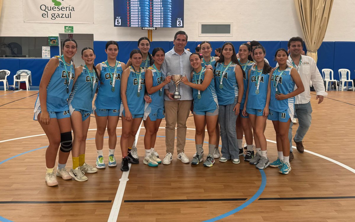 FAB Cádiz (@fabcadiz) on Twitter photo Finalizada la Final Cadete Fem Copa Andalucia B FAB Cádiz ⛹️♀️
🏀 <a href="/CBCAlgeciras/">CB Ciudad Algeciras</a> 40
🏀 <a href="/CadizCBGades/">Cádiz CB Gades</a> 53
Campeón: CÁDIZ CB GADES ELECTROKOSTE
Subcampeón: CBCA
#FaseFinalCadiz #baloncestoandalucia Finalizada la Final Cadete Fem Copa Andalucia B FAB Cádiz ⛹️♀️
🏀 <a href="/CBCAlgeciras/">CB Ciudad Algeciras</a> 40
🏀 <a href="/CadizCBGades/">Cádiz CB Gades</a> 53
Campeón: CÁDIZ CB GADES ELECTROKOSTE
Subcampeón: CBCA
#FaseFinalCadiz #baloncestoandalucia