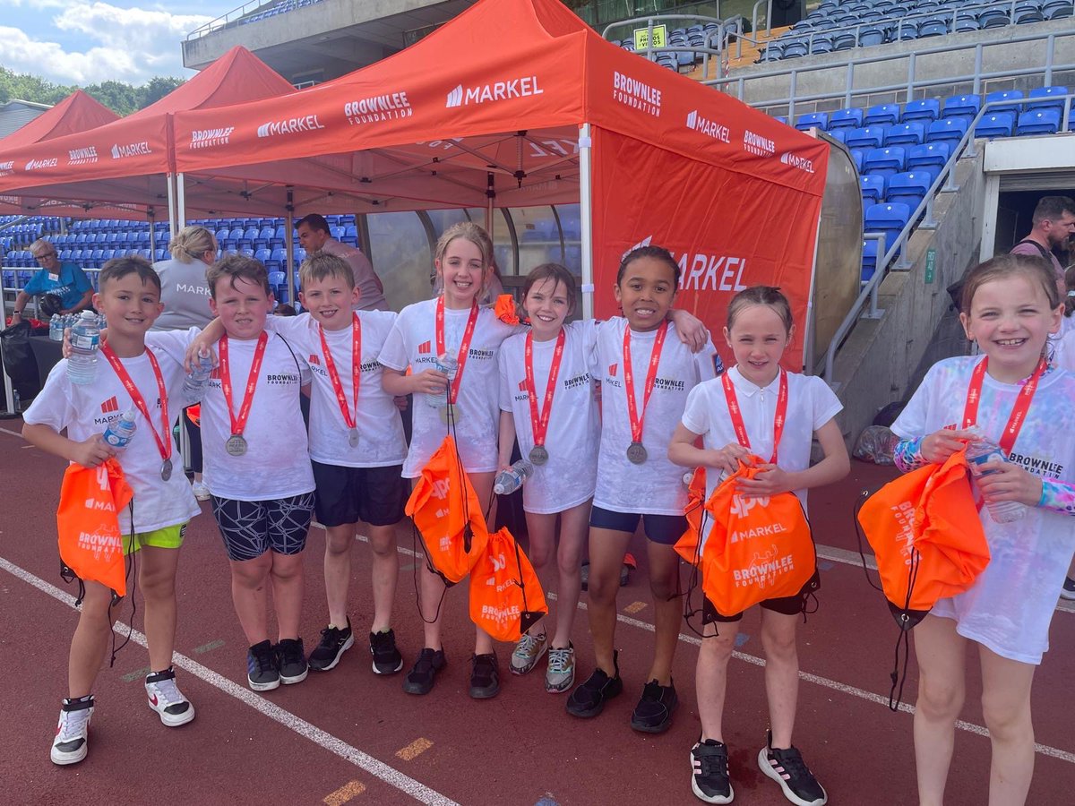 What an amazing day at the Brownlee Triathlon. Our KS2 team of 61 children had a fantastic time and loved the challenge of the event. There was even an appearance from Jonny Brownlee!