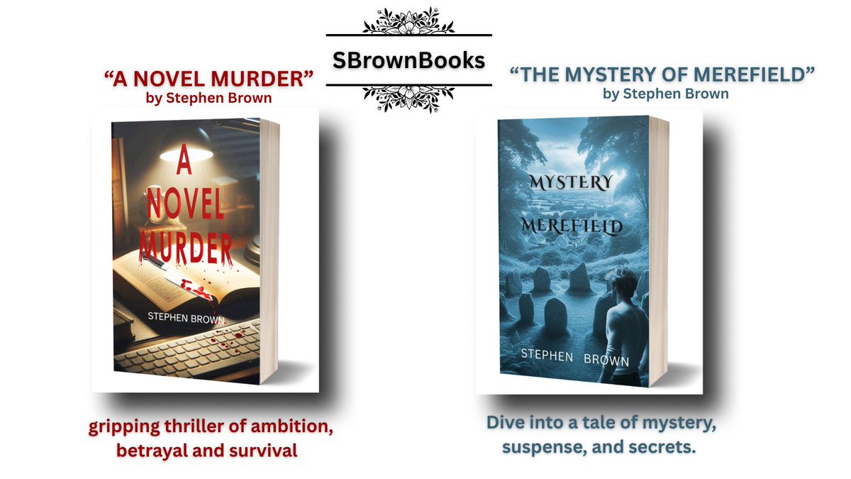 Sbrownbooks's tweet image. Well Sunday night the wife watches ghost shows on #YouTube while I read a book. Tonight&apos;s choice is &apos;The Silent Patient,&apos; by #AlexMichaelides while you could all read: 🔥 The Mystery of Merefield ➡️ mybook.to/LEzJg1a
🔪 A Novel Murder ➡️ mybook.to/cajYvRY
#booktwitter
