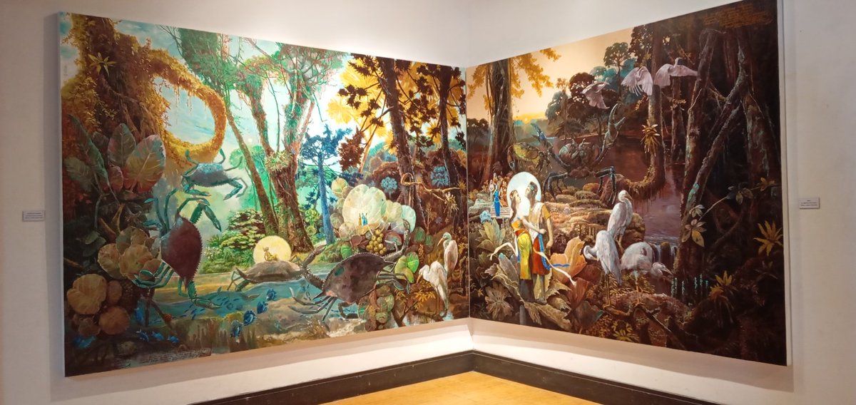 MuntianiE's tweet photo. Pameran tunggal #slamethendrikuspurnomo di #galeriraosBatu https://t.co/Zg43QuoEPv