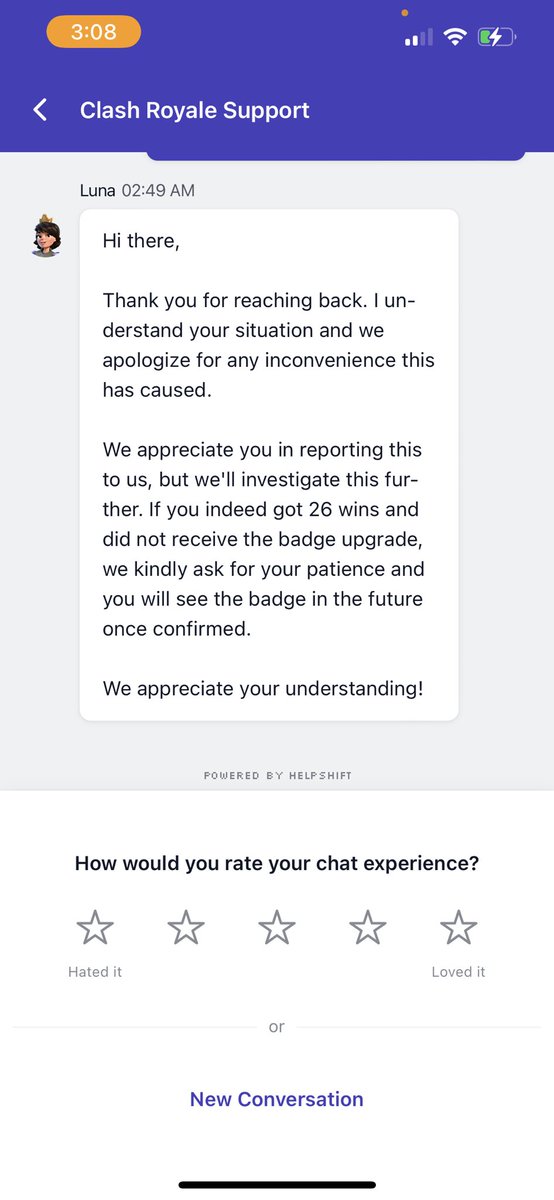 Told them I’ll show up to the HQ in California and confront about this issue and they finally gave an answer…

#cr
