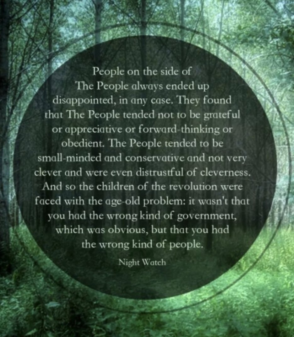 Gruss von Terry Pratchett. Einfach mal drüber nachdenken.