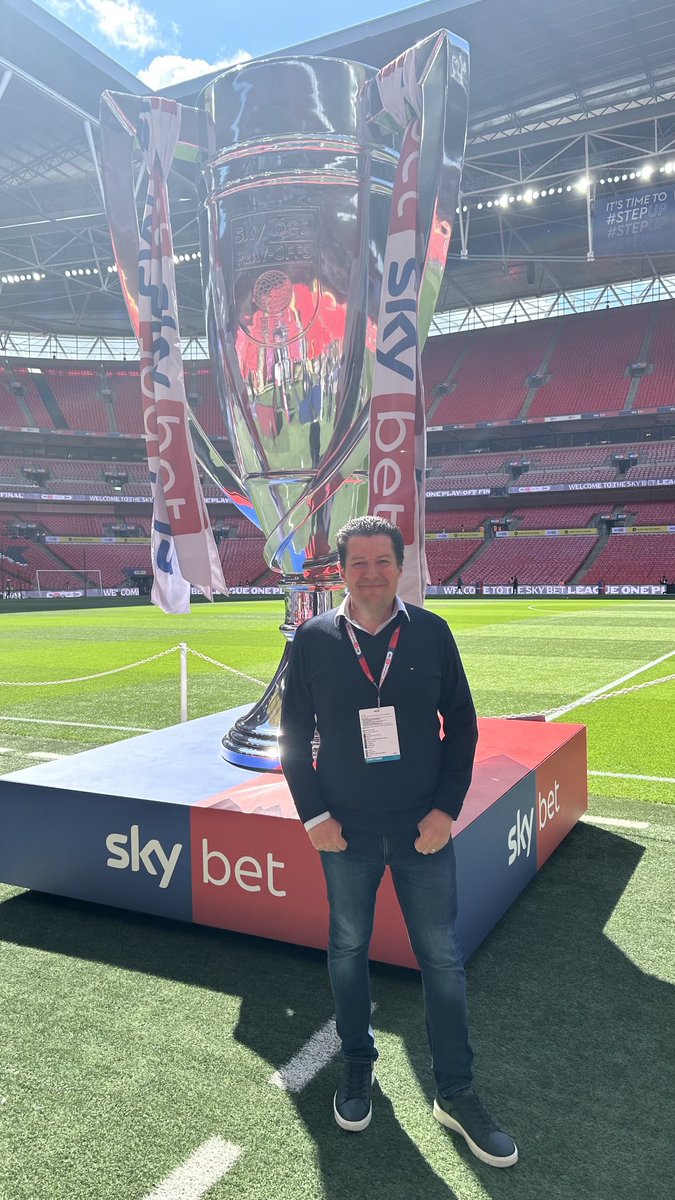 Great day at Wembley for ⁦<a href="/SkyBetLeagueOne/">Sky Bet League One</a>⁩ playoff final ⁦<a href="/talkSPORT2/">talkSPORT 2</a>⁩ from noon