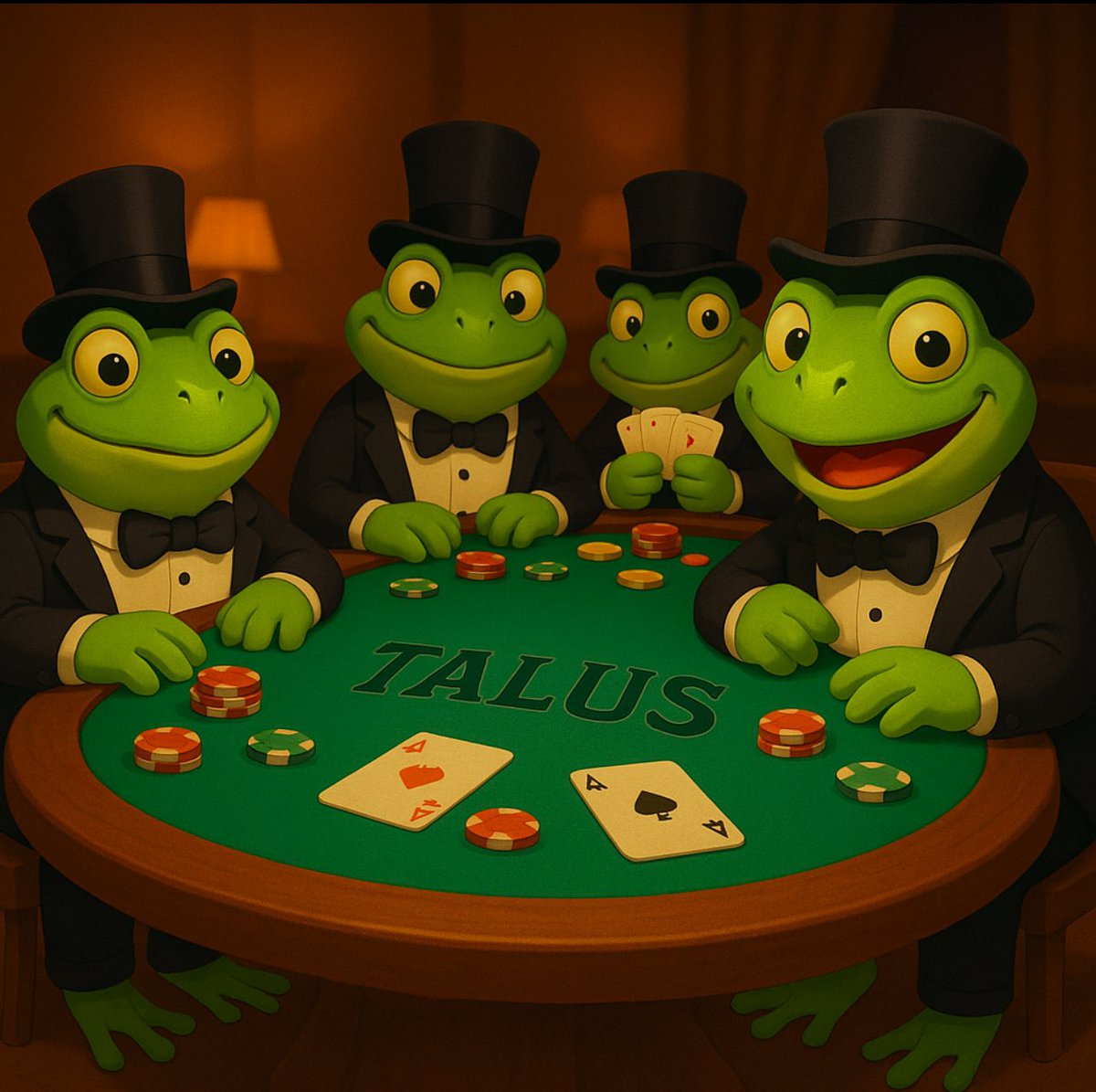 🎉 Сьогодні (25.05) о 18:45 за Києвом - граємо в Local Poker на <a href="/TalusNetwork/">Talus 🐸</a> після AMA!
Приєднуйся в Discord 👉 discord.gg/talusnetwork

Правила - в анонсі, атмосфера - фаново-лампова 🐸♠️🃏