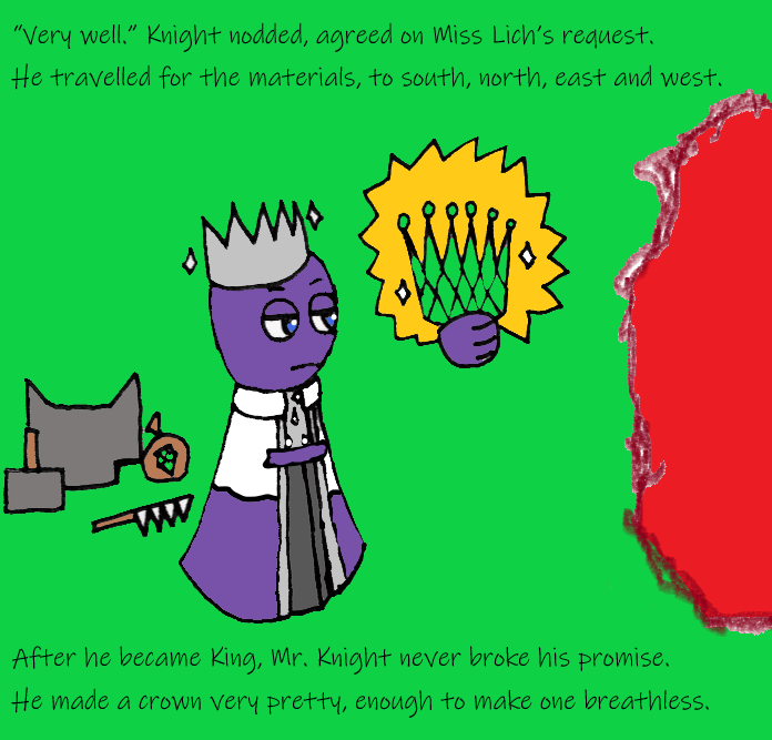 JackColgate1's tweet photo. #sprunkioc 
The Bizzare Bedtime Story of King Knight and Queen Lich (Part 2) https://t.co/5ku7ZyDbxi