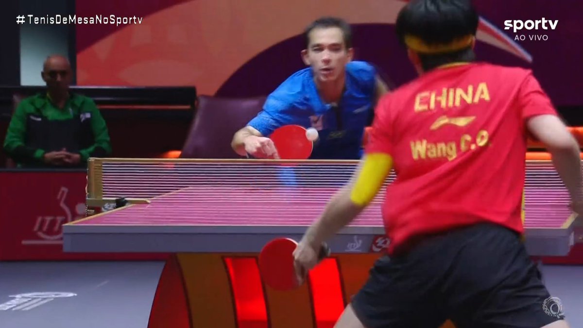 VAMOOOO HUGOOO!!

Hugo Calderano 1 x 2 Wang Chuqi

#TenisDeMesaNoSportv #Brasil #HugoCalderano