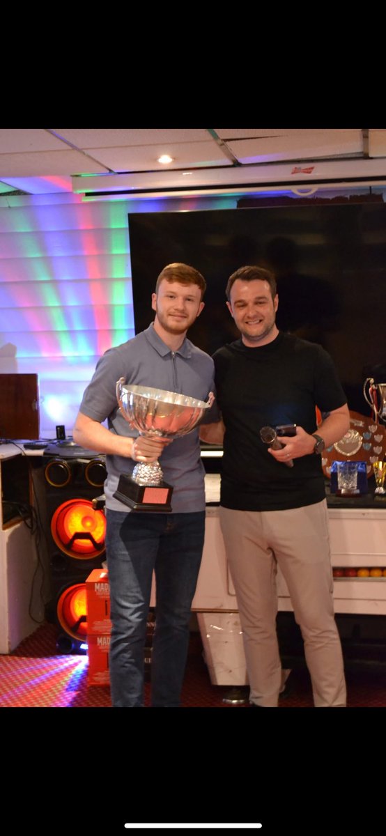 Enjoyable first season at <a href="/fcsthelens/">F C St.Helens</a> topped off with managers player, thanks to <a href="/8M_Smith7/">Michael Smith</a> and the rest of the staff for everything throughout the season🔴⚪️