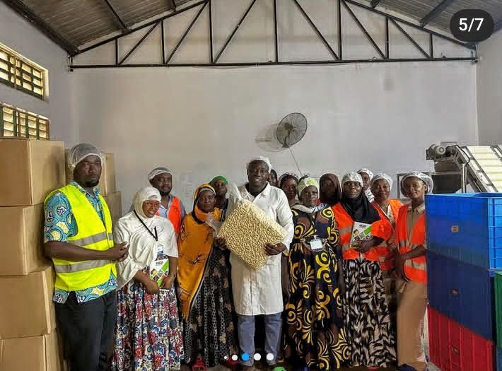 AmshaInstitute's tweet photo. Building a strong, unified identity for Tanzanian cashews!

Through the #CASHWIN Project, producer groups in Lindi &amp; Mtwara are developing a common cashew brand—a key step toward market recognition and value addition.

AMSHA Institute is proud to provide technical assistance. https://t.co/VASGJI7wwW