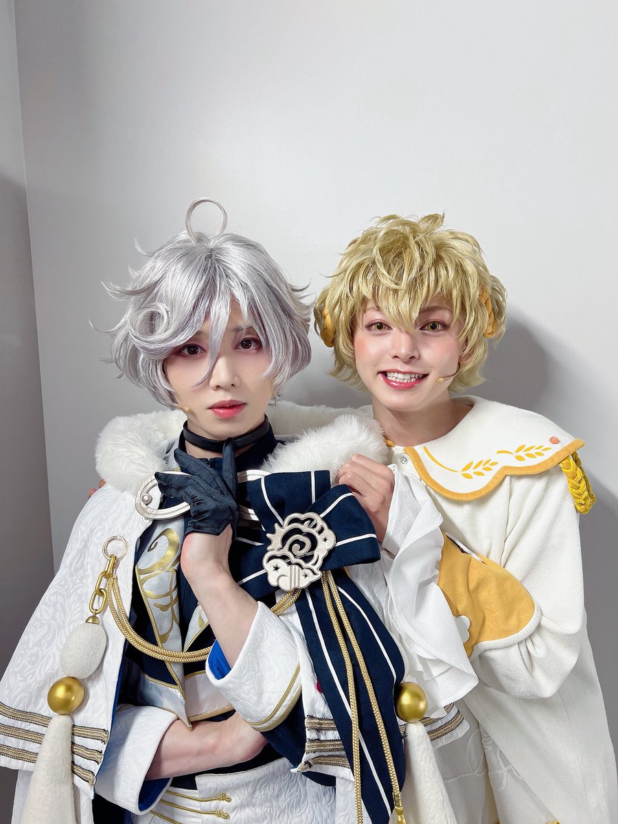 uechan_0905's tweet photo. ミュージカル『#フラガリアメモリーズ』
～純真の結い目～

マチソワご来場ありがとうございました。

明日は休演日しっかり休んでまたこの世界に戻ってきます^ ^

ミュンナ　　新谷聖司

久々の共演ですが俳優として逞しくなってて、、

歩く可愛いの暴力です。

ミュンナはほぼ赤ちゃんだと僕は思う。笑
#フラミュ