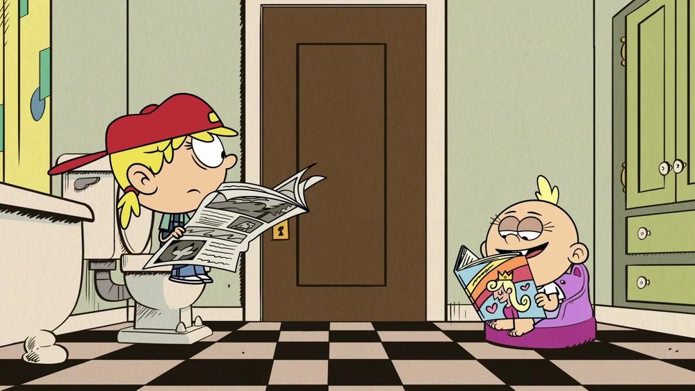 Lily, Lana'yı gölgesi gibi takip etmeye başlayınca Lana ondan kurtulmaya çalışır.🏃‍♀️👶Yepyeni bölüm 18:00'da!🏡 #TheLoudHouse