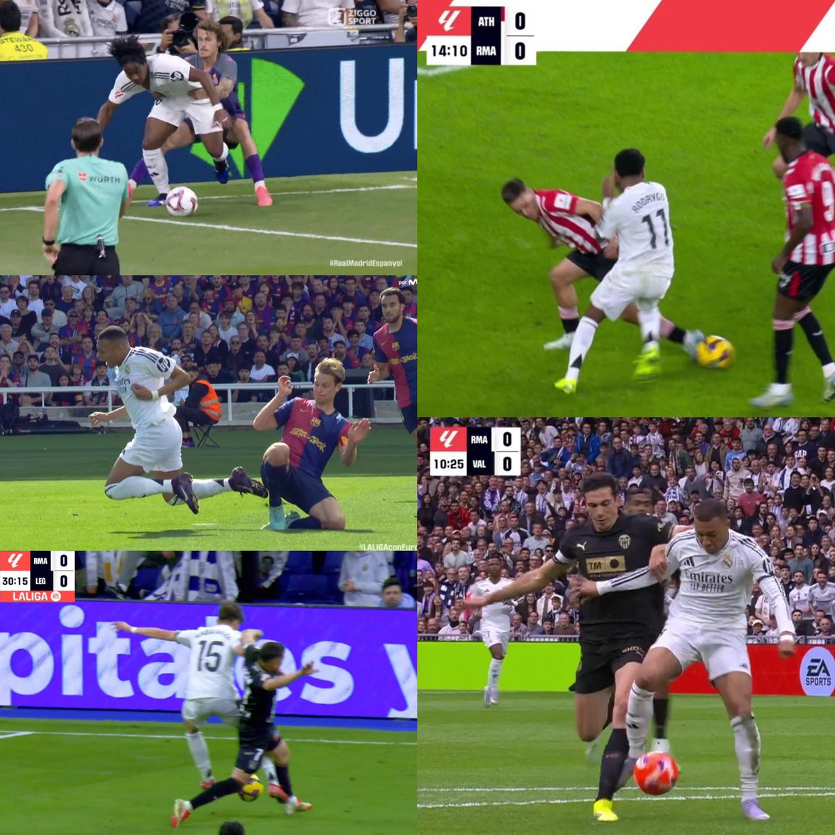 El Real Madrid termina la temporada con:

✅ 17 penaltis a favor.

❌ 3 fueron anulados por el VAR.