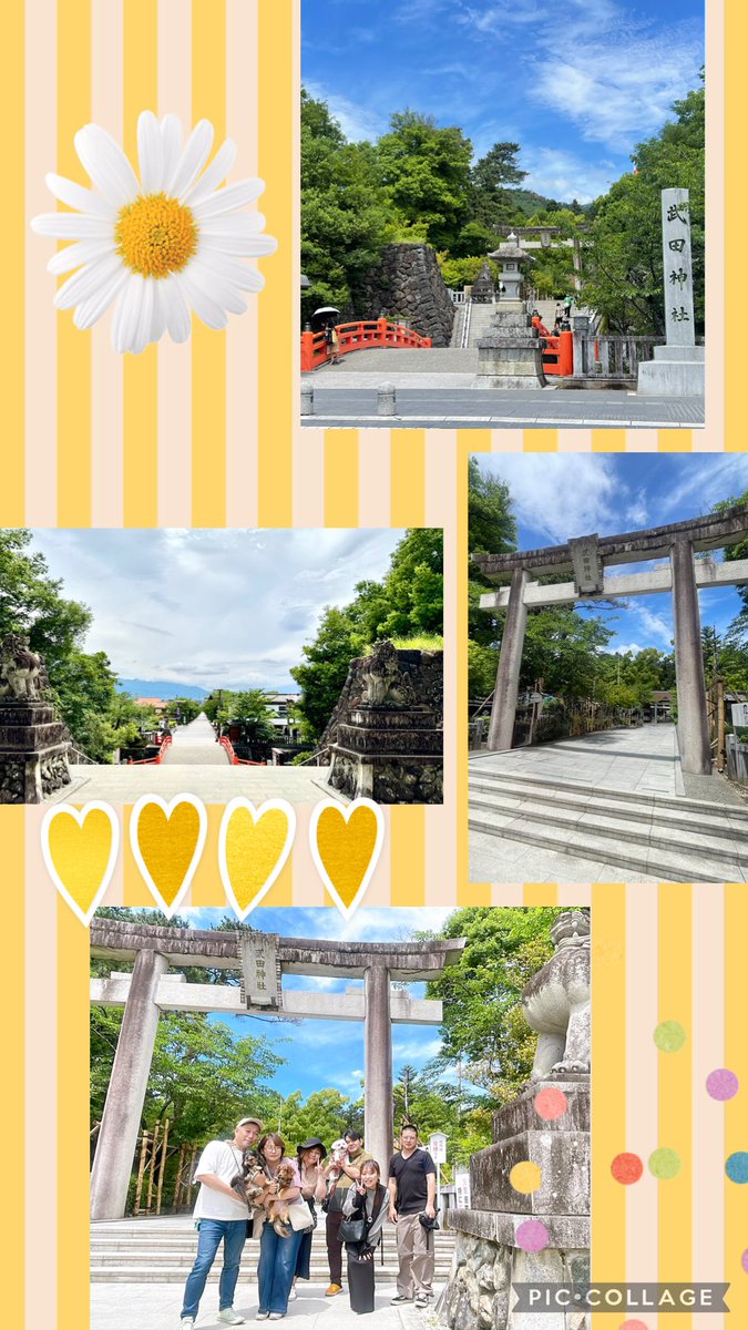 runetti_k's tweet photo. 山梨食い倒れツアー2日目は蓬来軒→武田神社→やみつきクレープひろし→ CoHackへ♪
今日もお腹いっぱいw
遠路遥々逢いに来てくれた@kyon_0801 さんと@nanana628ちゃんに感謝♡
#山梨食い倒れツアー
#蓬来軒
#武田神社
#やみつきクレープひろし
#CoHack
#感謝 https://t.co/LvsmNejSFg