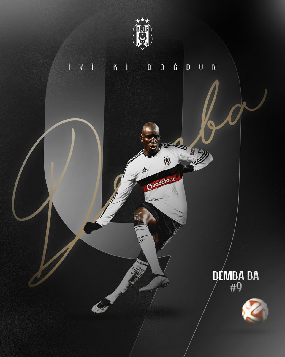 Bugün unutulmaz futbolcularımızdan Demba Ba’nın doğum günü. 🎂

İyi ki doğdun Demba Ba, mutlu yıllar. 🎉