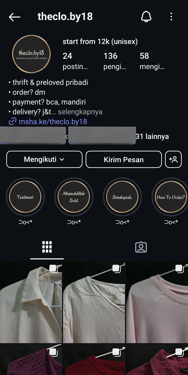 iluvmaselfnu's tweet photo. @twentytwothrift ada lgi ni kak preloved + thrifting, boleh nnya nnya dulu siapa tau jadi https://t.co/nJlFkY8fdu