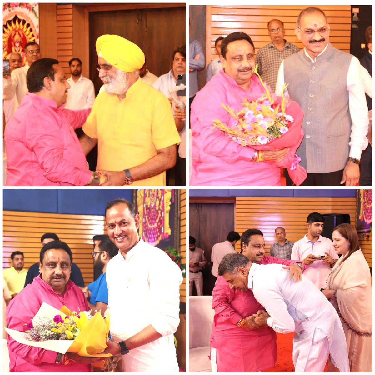 Praveen Khandelwal (@pkhandelwal_mp) on Twitter photo तिरुपति बालाजी, दिल्ली में आयोजित श्री सुंदरकांड पाठ एवं भजन संध्या में हनुमान जी की दिव्य कृपा का अद्भुत अनुभव हुआ।
आभार उन सभी श्रद्धालुओं का, जिन्होंने इस पुण्य संध्या में आकर हमें आशीर्वाद दिया।
विशेष धन्यवाद आदरणीय श्री अजय भाई जी (<a href="/Ajaybhaiji38/">Ajay bhai ji</a> ) का, जिनकी श्रीराम कथा और तिरुपति बालाजी, दिल्ली में आयोजित श्री सुंदरकांड पाठ एवं भजन संध्या में हनुमान जी की दिव्य कृपा का अद्भुत अनुभव हुआ।
आभार उन सभी श्रद्धालुओं का, जिन्होंने इस पुण्य संध्या में आकर हमें आशीर्वाद दिया।
विशेष धन्यवाद आदरणीय श्री अजय भाई जी (<a href="/Ajaybhaiji38/">Ajay bhai ji</a> ) का, जिनकी श्रीराम कथा और