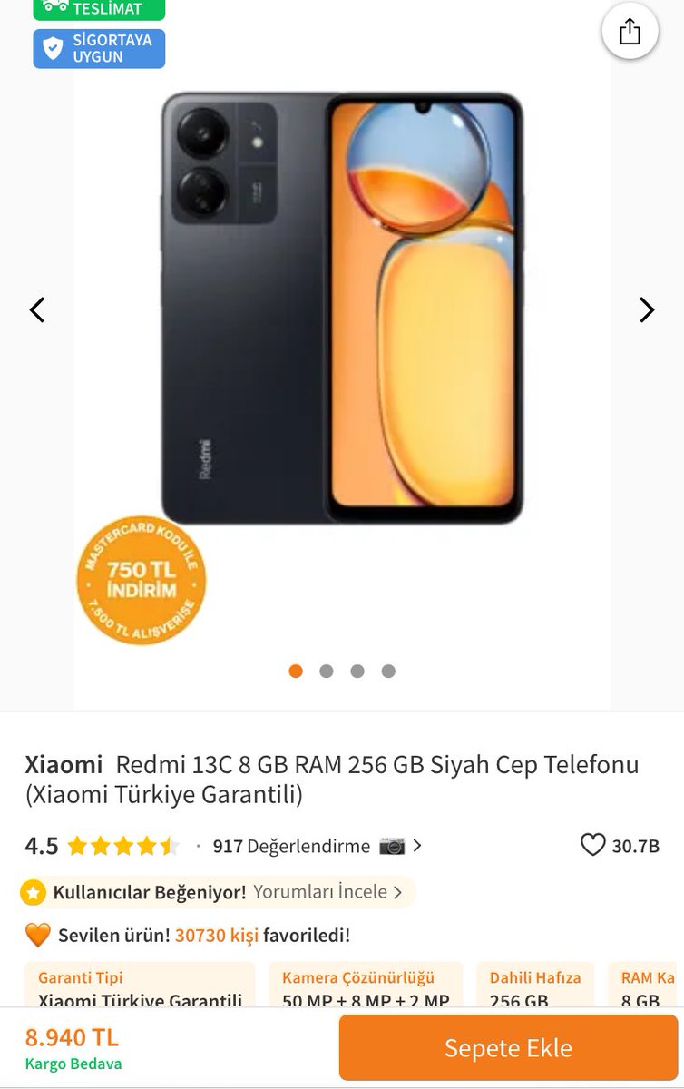 kolpaaoguz's tweet photo. @Hasic_Haz Redmi var https://t.co/Bn6BwbaCS9