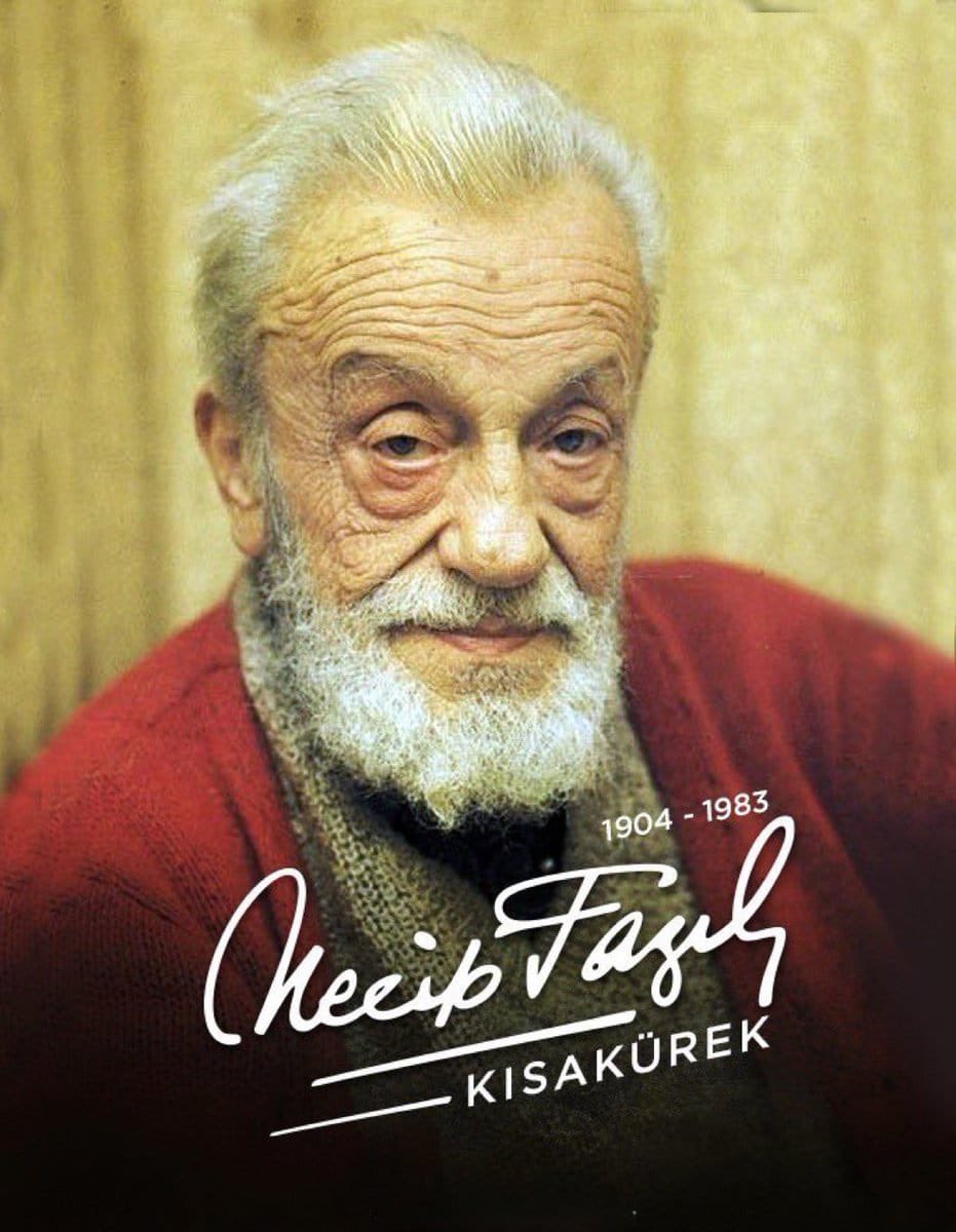Edebiyatımızın simge isimlerinden, fikri ve kalemiyle gönül dünyamızda eşsiz eserler bırakan, mütefekkir ve dava adamı Üstad #NecipFazılKısakürek'i vefatının yıl dönümünde saygı ve rahmetle yâd ediyorum.