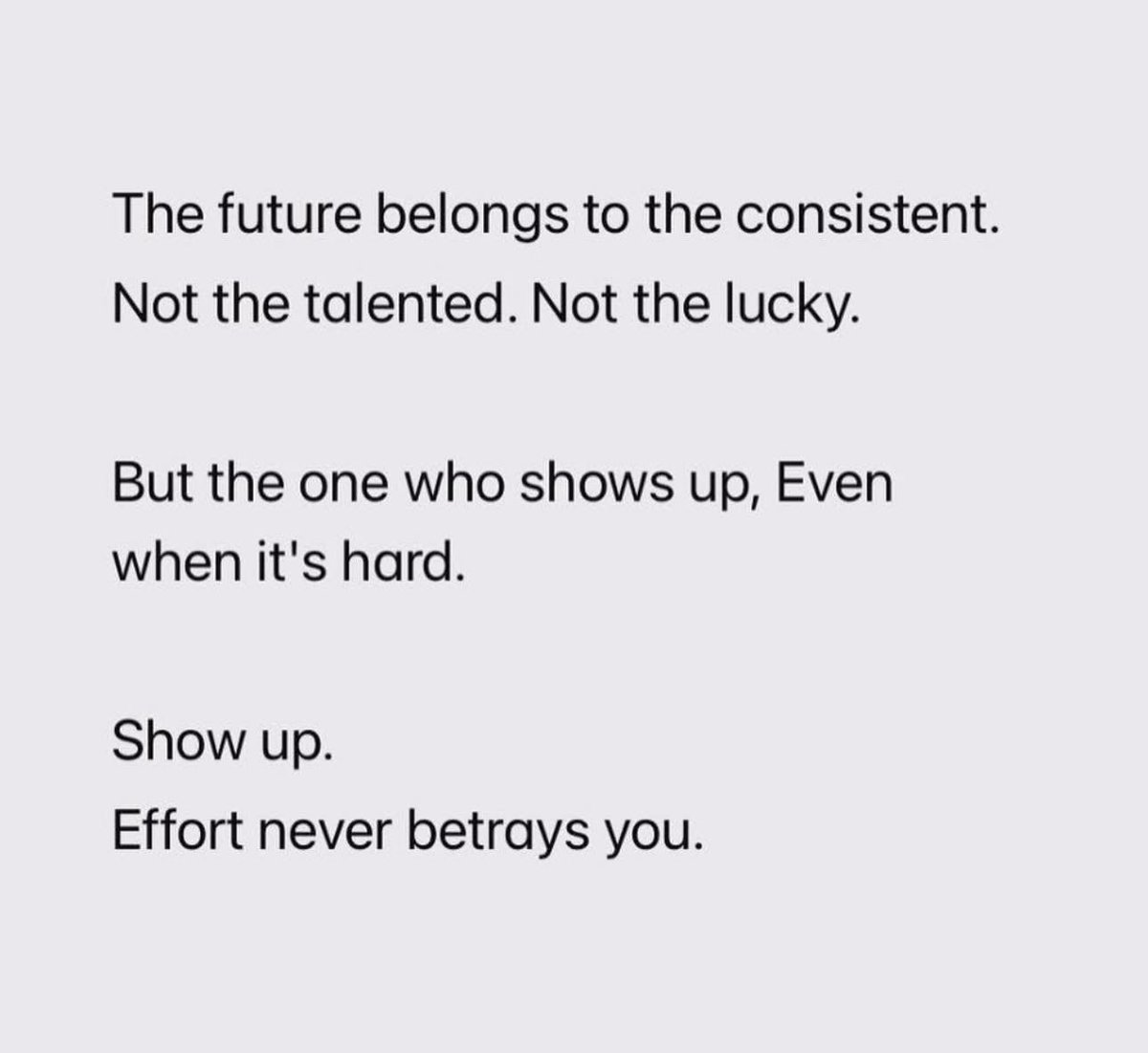 Mindset Machine ๎จ (@mindset_machine) on Twitter photo Persistence beats talent โ๏ธ Persistence beats talent โ๏ธ