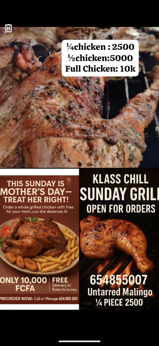 Order and make your day or your Mamas day