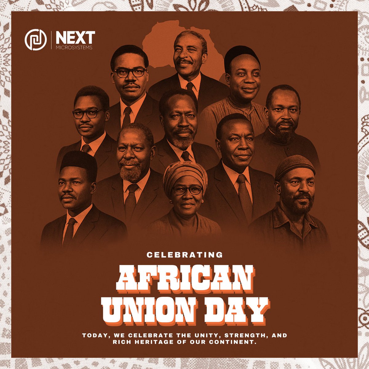 NxtMicrosystems's tweet photo. Africa isn’t waiting for the future, we’re building it! 

Today, we stand tall as an organization committed to accelerating Africa’s digital transformation.

From data solutions to infrastructure, we’re laying the foundation for a stronger, smarter, united Africa!💪🏻 https://t.co/IhXf8ZnQ7l