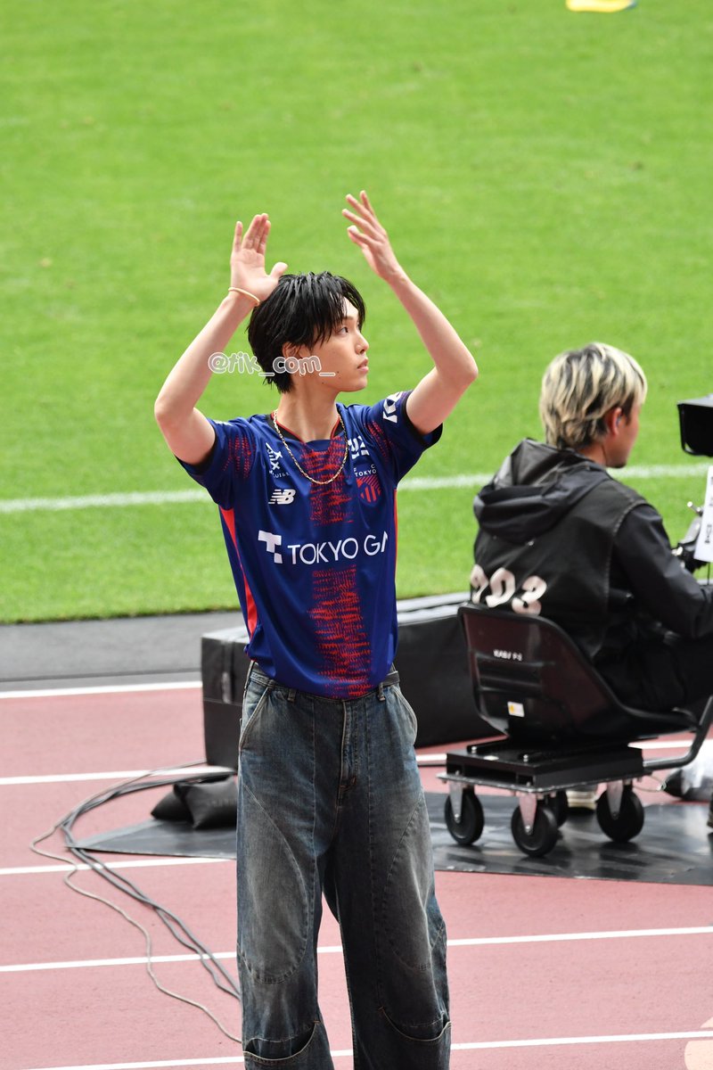 tik_com_'s tweet photo. 堀夏喜くん
2025.05.25 国立競技場
Jリーグ⚽️

#FANTASTICS 
#堀夏喜
@fantastics_fext https://t.co/bfU7UtNpGA