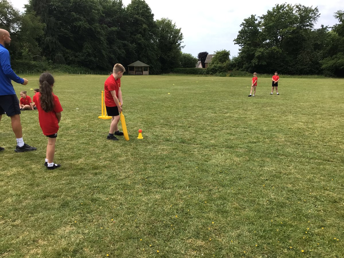 TigerClassWJS's tweet photo. On Friday, we had a wonderful afternoon taking part in the Cricket Festival π #PEWJS #EnrichWJS https://t.co/N04LyC9VUa