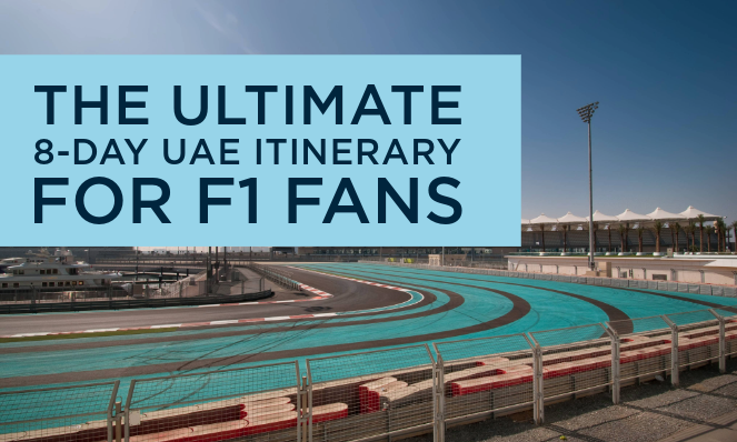 TravelousLife's tweet photo. 🏎️ 8 days. 2 cities. 1 unforgettable F1 adventure.

From racing an Audi R8 to watching the lights go out at Yas Marina—our new UAE itinerary is what F1 dreams are made of.
🔥 Read now: https://t.co/VBKzpW4Ae3

#F1Fans #AbuDhabiGP #LuxuryTravel #TravelousLife https://t.co/rzzbxu2sEj